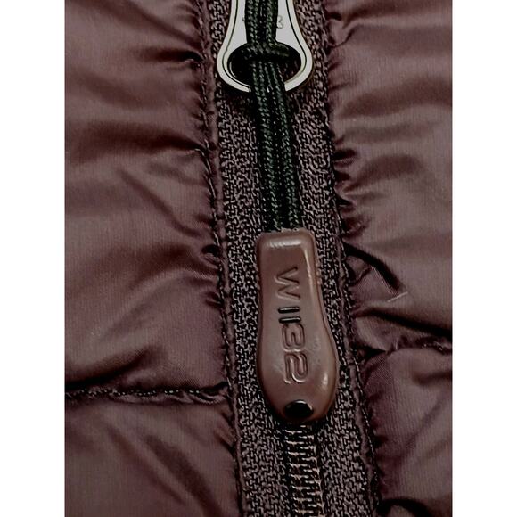 Weatherproof 32 Degrees Packable Down Vest Women Small Brown Sleeveless Packable - Picture 6 of 11